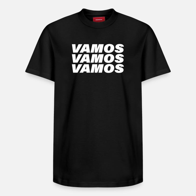 VAMOS - T-shirt unisexe décontracté en coton Supima – de SPREAD - noir