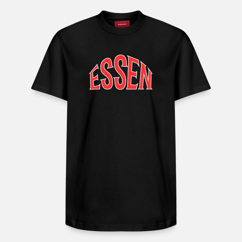 Manger - T-shirt unisexe décontracté en coton Supima – de SPREAD - noir