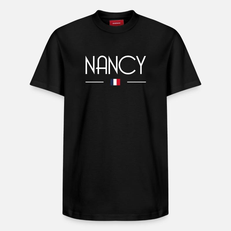 Nancy - T-shirt unisexe décontracté en coton Supima – de SPREAD - noir