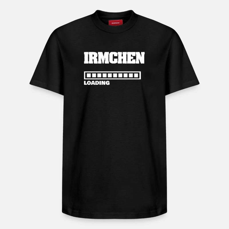 Irmchen - T-shirt unisexe décontracté en coton Supima – de SPREAD - noir
