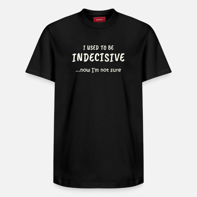 Mode indécis - T-shirt unisexe décontracté en coton Supima – de SPREAD - noir