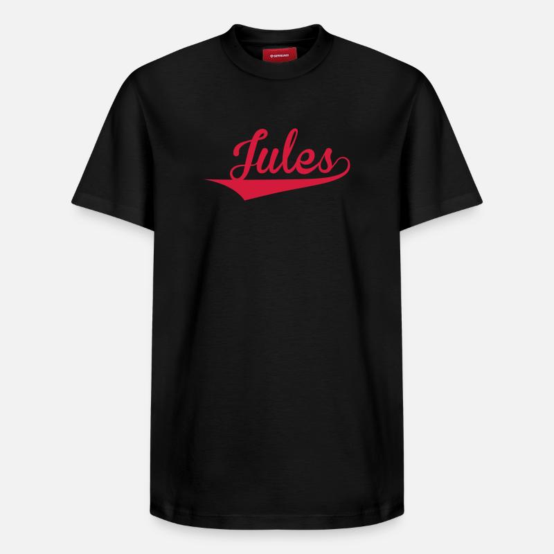 Jules - Relaxed Unisex Supima Cotton T-Shirt – von SPREAD - Schwarz
