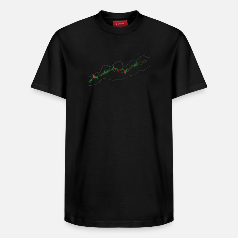 Commerce - T-shirt unisexe décontracté en coton Supima – de SPREAD - noir