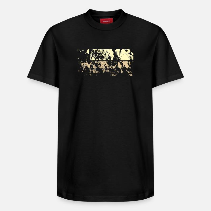 Résumé de contexte - T-shirt unisexe décontracté en coton Supima – de SPREAD - noir