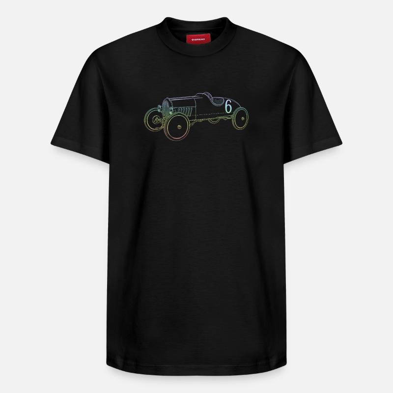 Caisse à savon - T-shirt unisexe décontracté en coton Supima – de SPREAD - noir