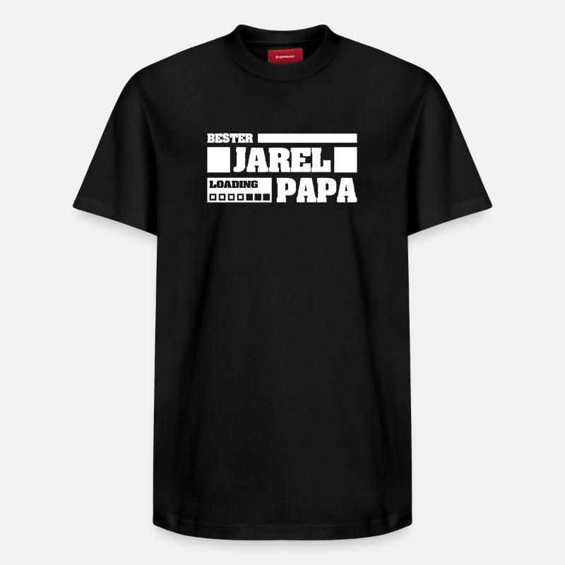 Jarel - Relaxed Unisex Supima Cotton T-Shirt – von SPREAD - Schwarz