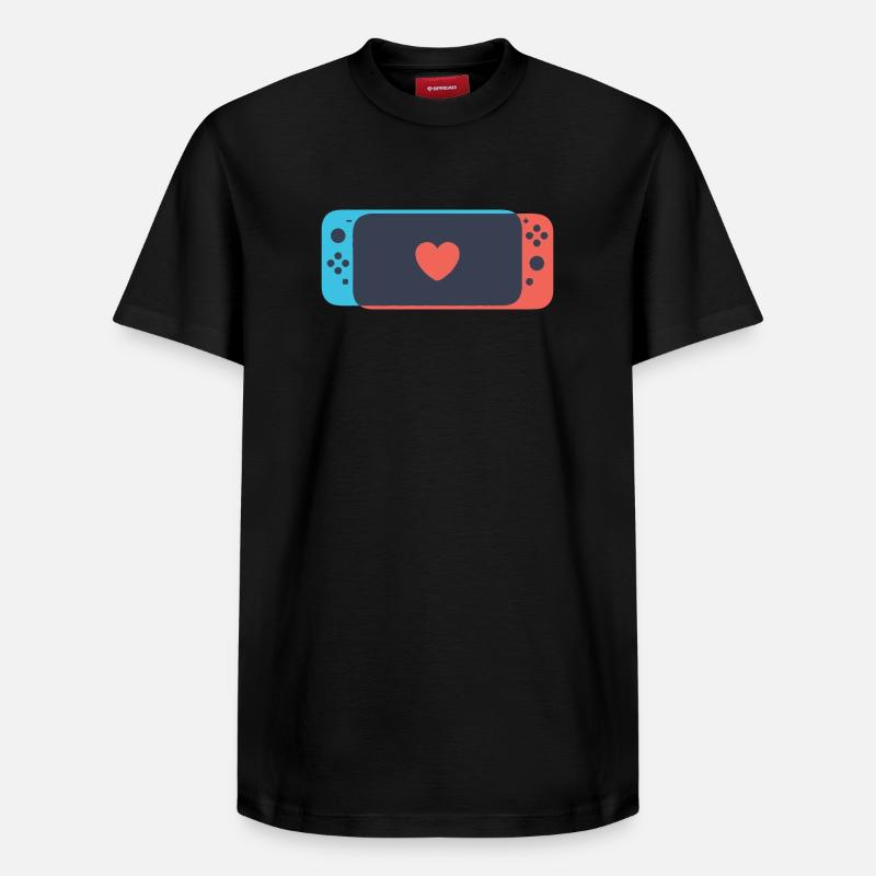 Changer d'amour - T-shirt unisexe décontracté en coton Supima – de SPREAD - noir