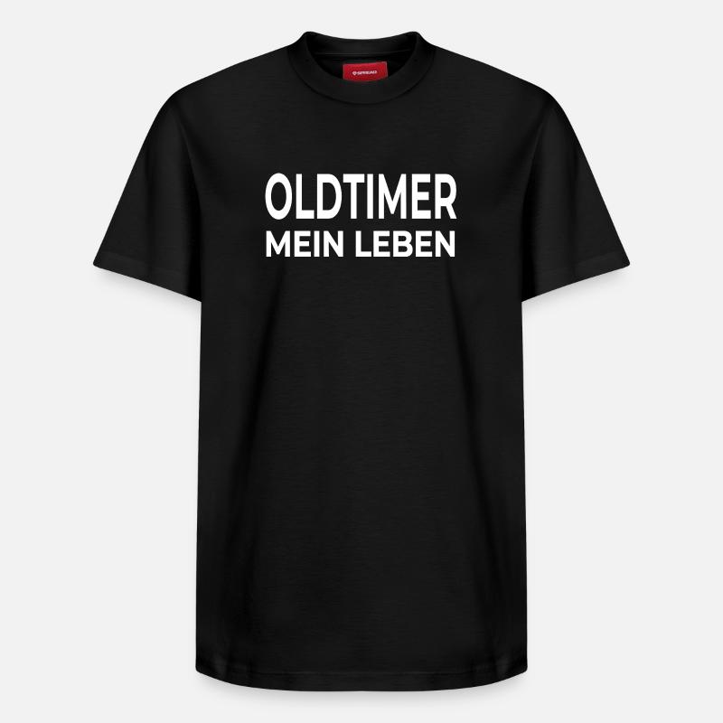 Oldtimer - Relaxed Unisex Supima Cotton T-Shirt – von SPREAD - Schwarz