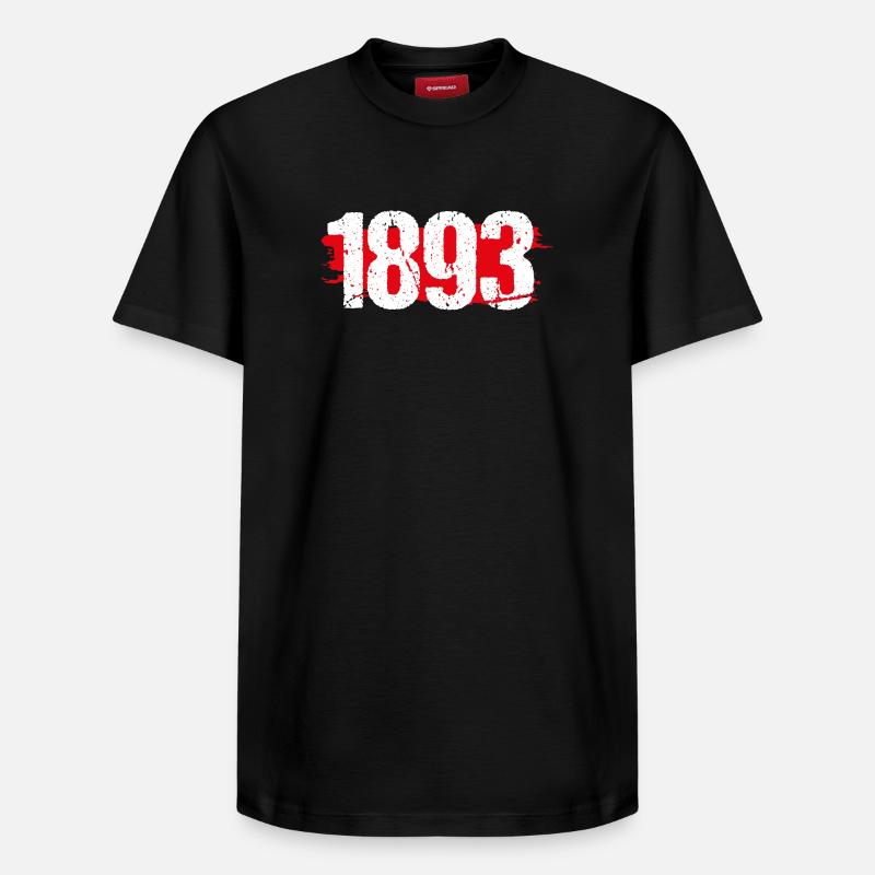 Stuttgart 1893 - Relaxed Unisex Supima Cotton T-Shirt – von SPREAD - Schwarz