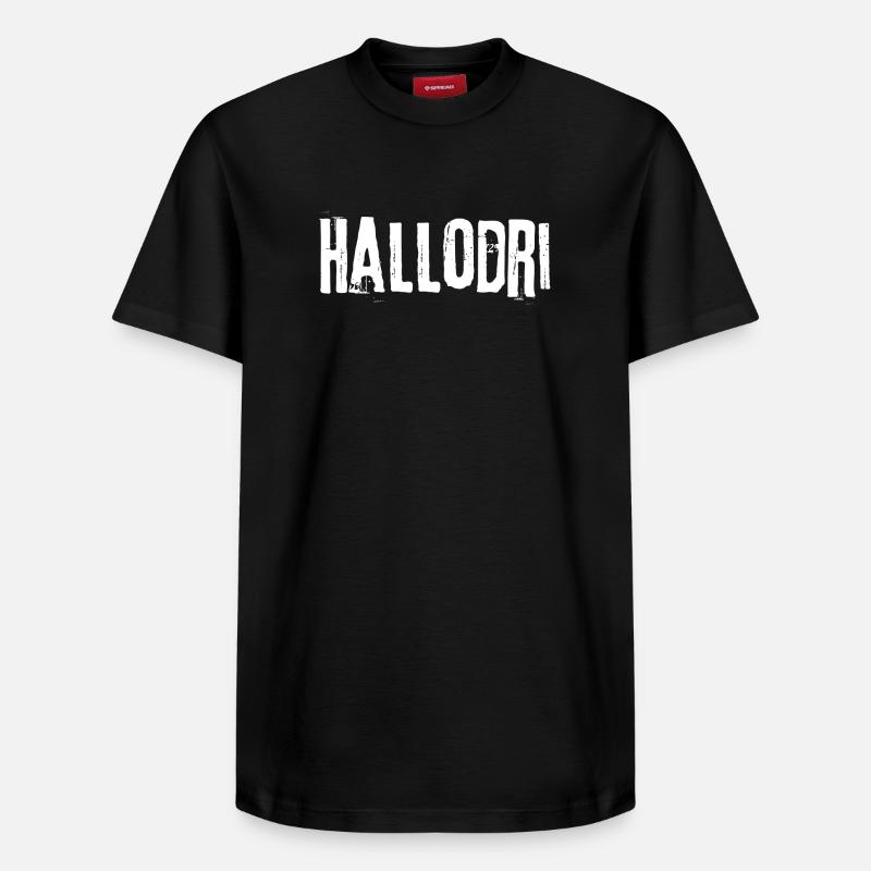 Hallodri - T-shirt unisexe décontracté en coton Supima – de SPREAD - noir