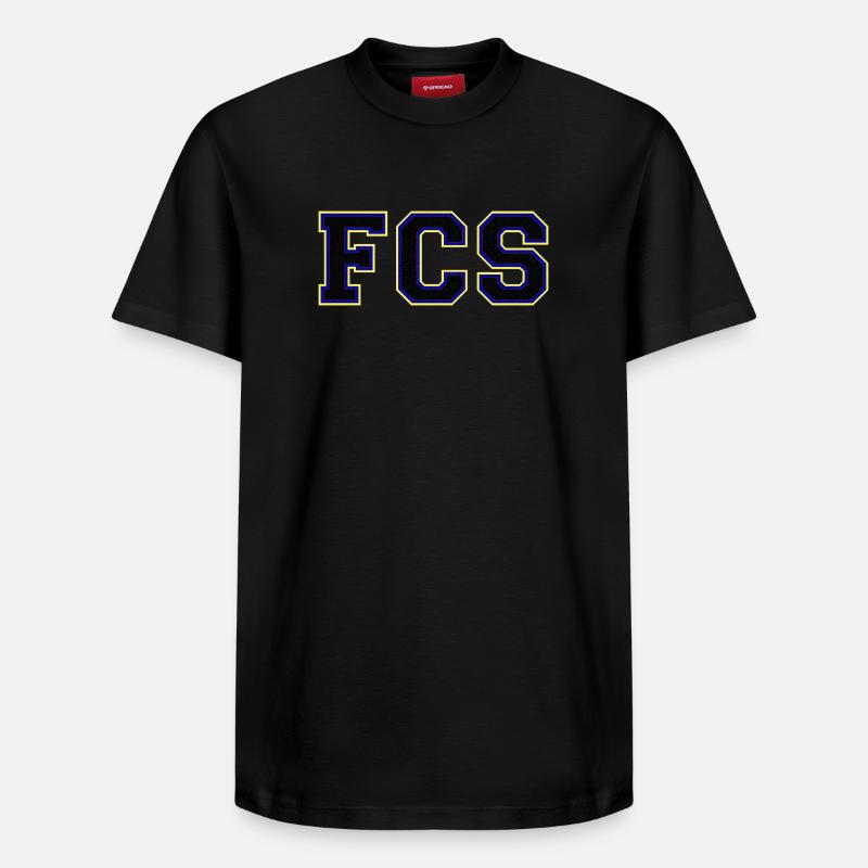 FCS - 1.FC Saarbrücken - T-shirt unisexe décontracté en coton Supima – de SPREAD - noir