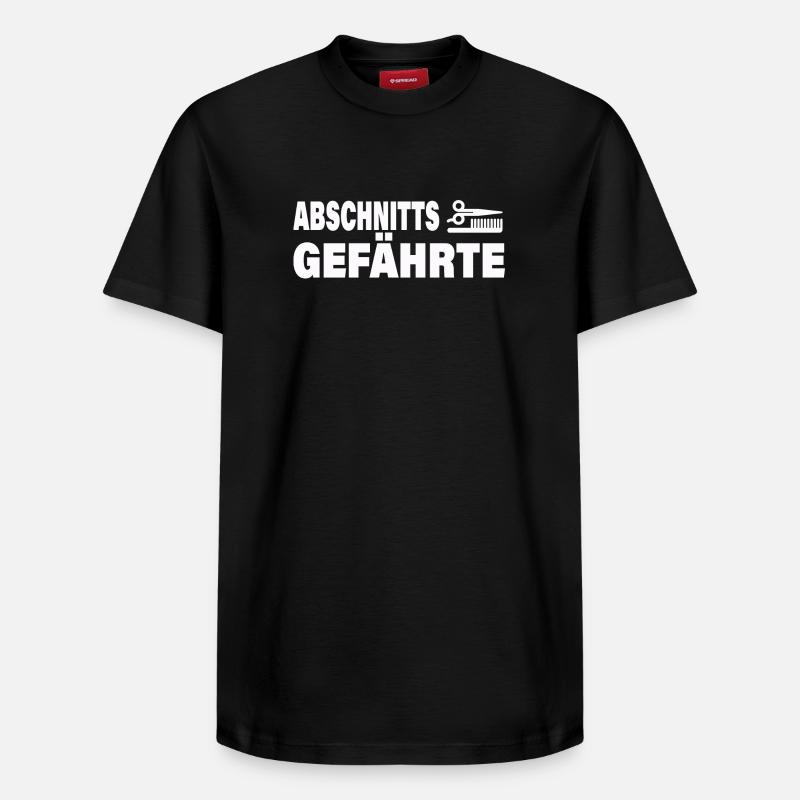 SECTION COMPAGNON - T-shirt unisexe décontracté en coton Supima – de SPREAD - noir