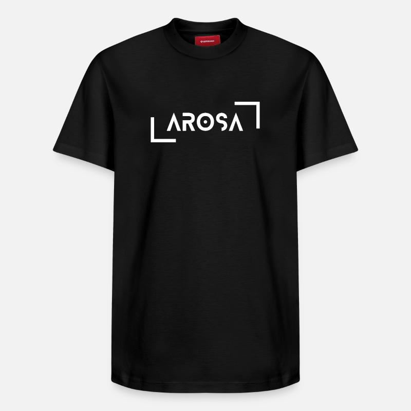 Arosa - T-shirt unisexe décontracté en coton Supima – de SPREAD - noir