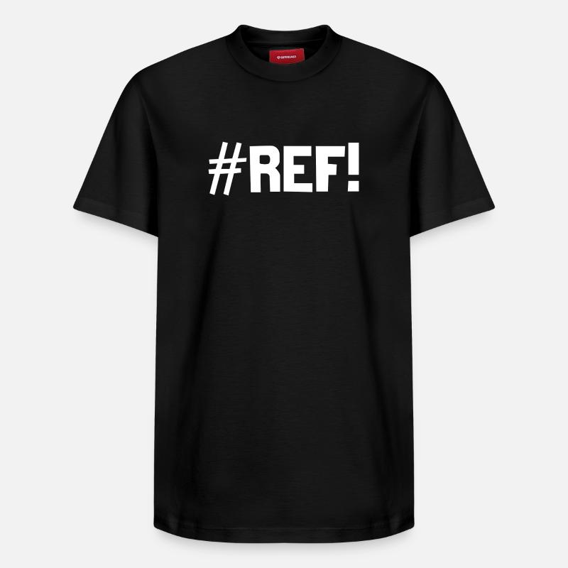 #REF! - Relaxed Unisex Supima Cotton T-Shirt – von SPREAD - Schwarz