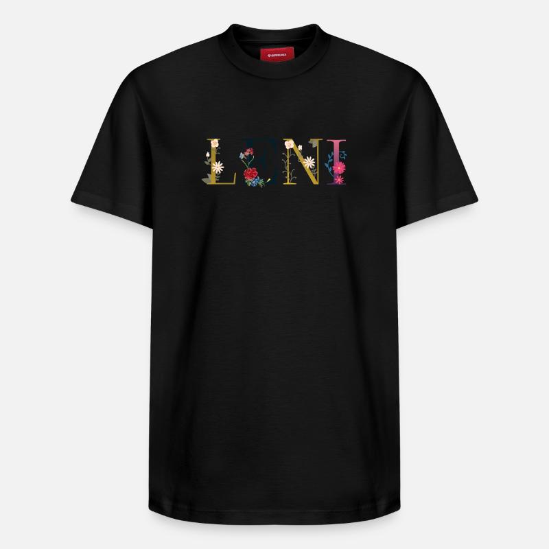 Leni - T-shirt unisexe décontracté en coton Supima – de SPREAD - noir