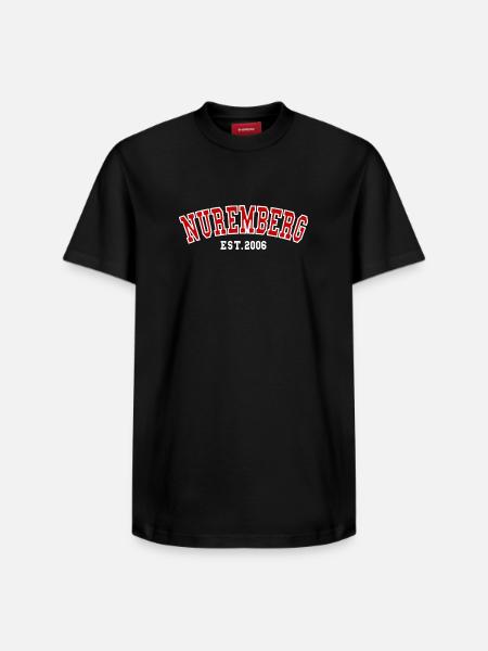 Nuremberg fondée en 2006 - T-shirt unisexe décontracté en coton Supima – de SPREAD - noir