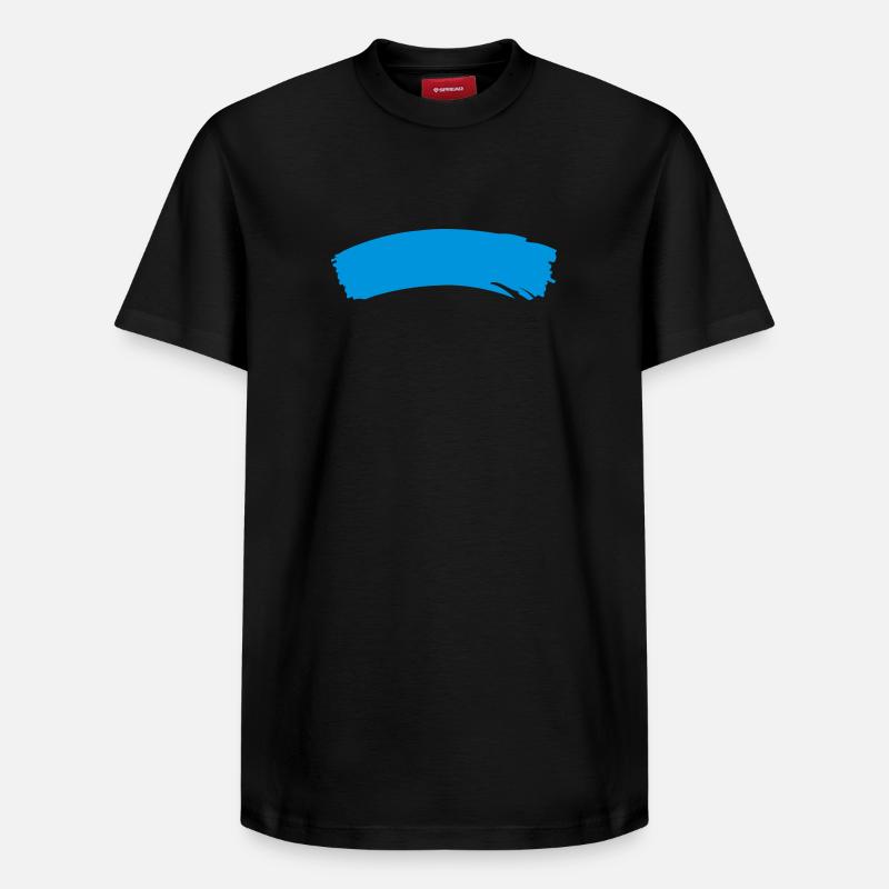 shape - Relaxed Unisex Supima Cotton T-Shirt – von SPREAD - Schwarz