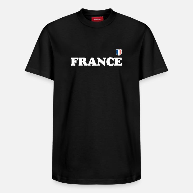 need_image - T-shirt unisexe décontracté en coton Supima – de SPREAD - noir