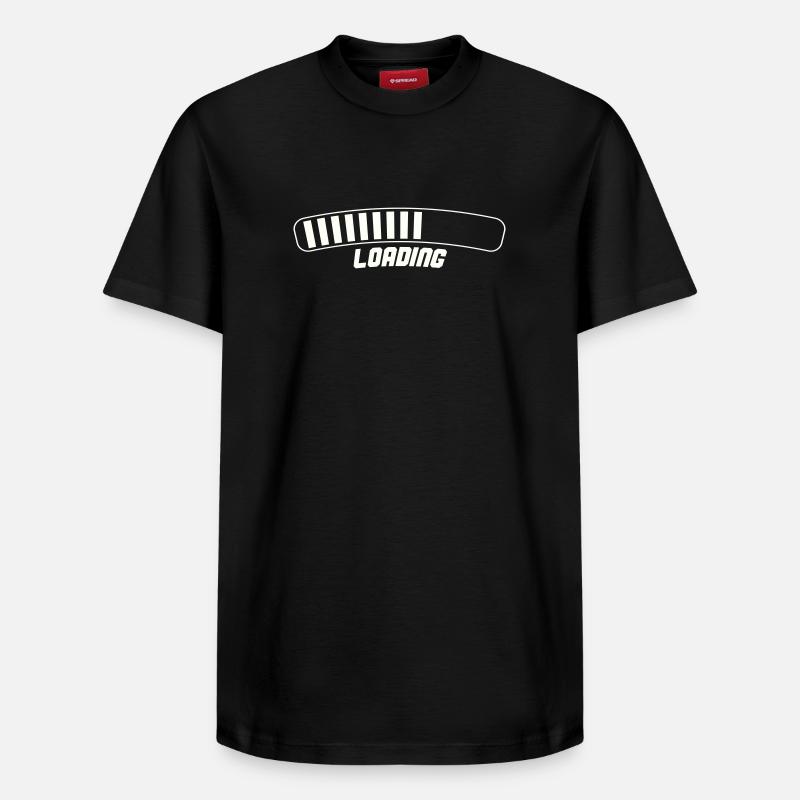 Chargement - T-shirt unisexe décontracté en coton Supima – de SPREAD - noir