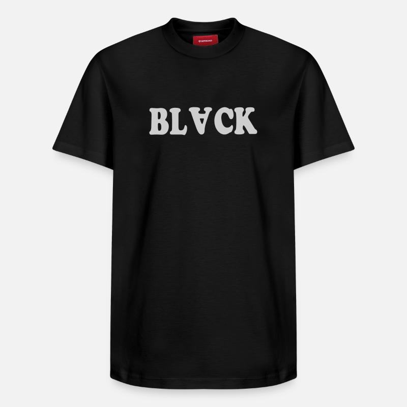 NOIR - T-shirt unisexe décontracté en coton Supima – de SPREAD - noir