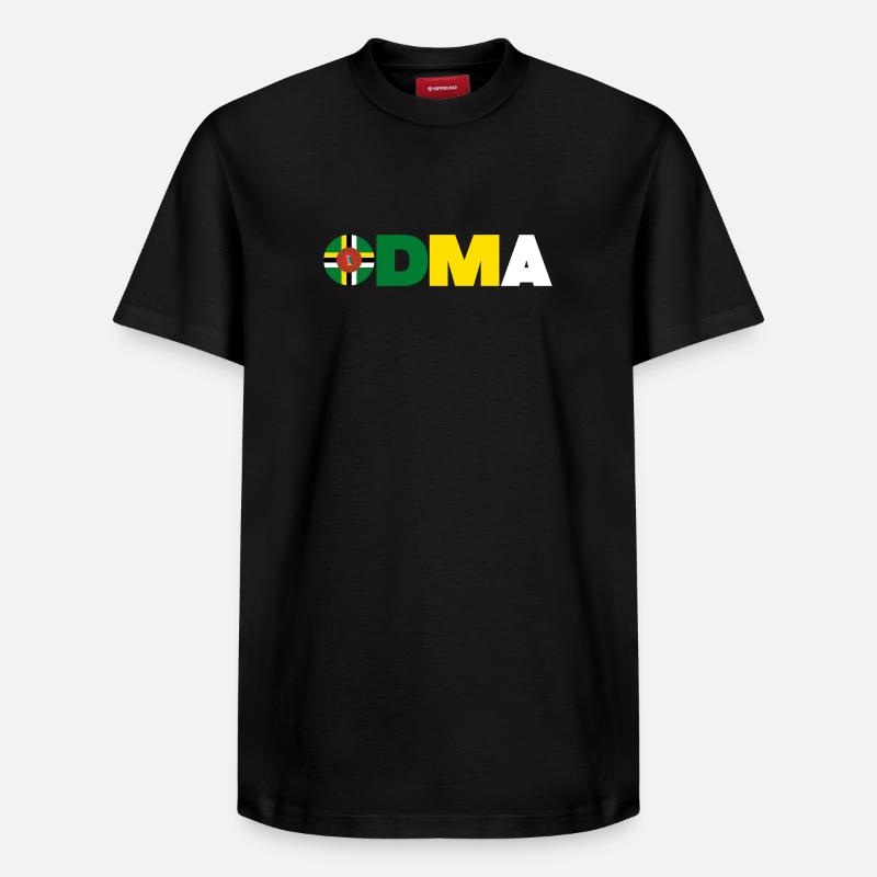 Dominique - T-shirt unisexe décontracté en coton Supima – de SPREAD - noir