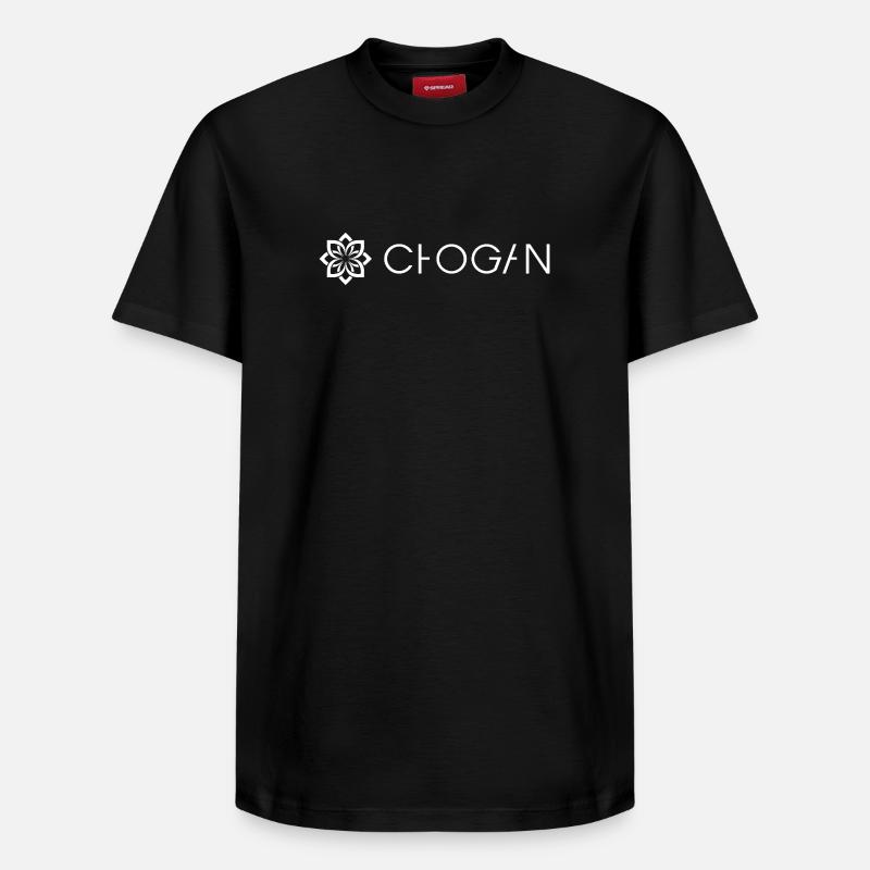 Chogan - T-shirt unisexe décontracté en coton Supima – de SPREAD - noir