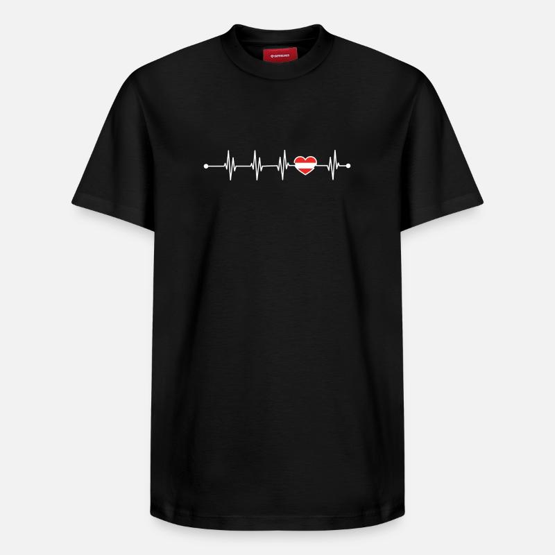 Bitte geben Sie Designdetails an - Relaxed Unisex Supima Cotton T-Shirt – von SPREAD - Schwarz