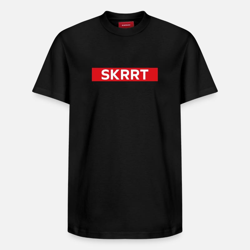 Skrrt - Relaxed Unisex Supima Cotton T-Shirt – von SPREAD - Schwarz