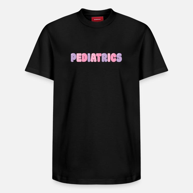 Pédiatrie - T-shirt unisexe décontracté en coton Supima – de SPREAD - noir
