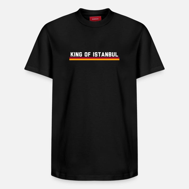 Aslan Istanbul - T-shirt unisexe décontracté en coton Supima – de SPREAD - noir