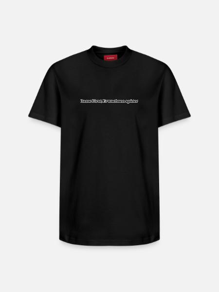 Game First, Erwachsen später - Relaxed Unisex Supima Cotton T-Shirt – von SPREAD - Schwarz