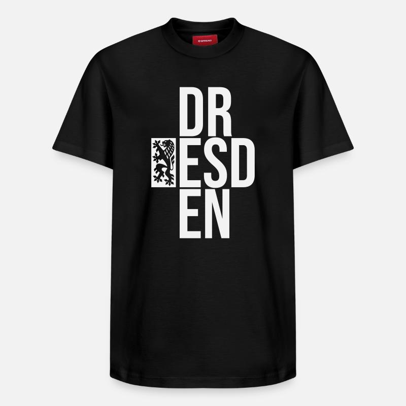 DR ESD EN - T-shirt unisexe décontracté en coton Supima – de SPREAD - noir