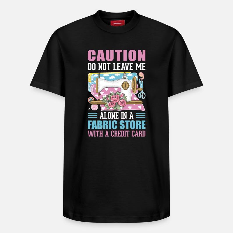 Couture - T-shirt unisexe décontracté en coton Supima – de SPREAD - noir