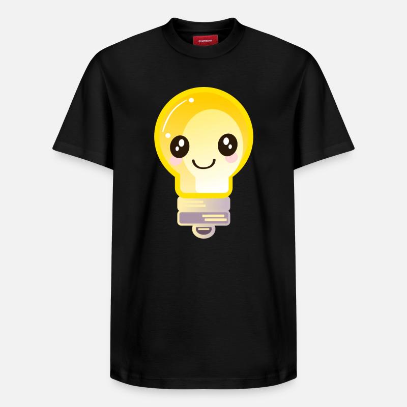 AMPOULE - T-shirt unisexe décontracté en coton Supima – de SPREAD - noir