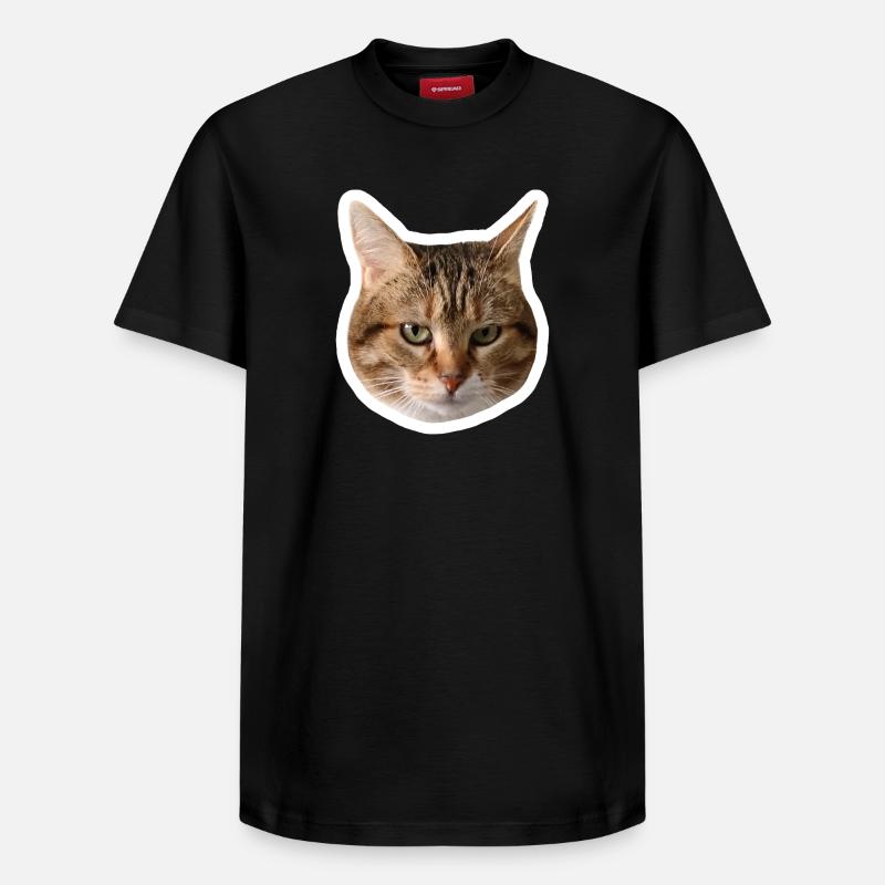 Missty Sad Decal - Relaxed Unisex Supima Cotton T-Shirt – von SPREAD - Schwarz