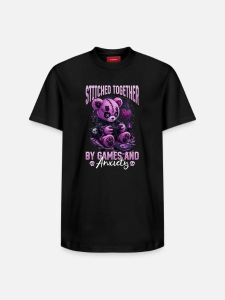 Pastel Goth Soft Goth Gaming Gamer - Relaxed Unisex Supima Cotton T-Shirt – by SPREAD - black