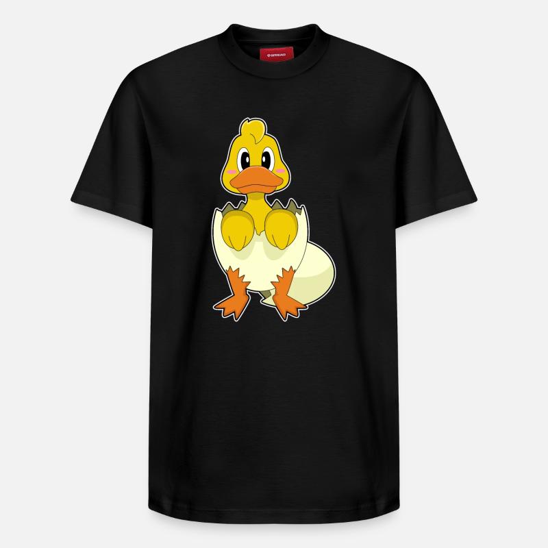 Duck Egg Eggshell - Relaxed Unisex Supima Cotton T-Shirt – by SPREAD - black