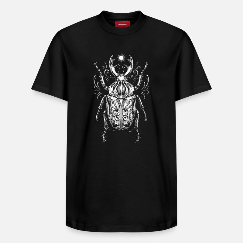 Conception anatomique des insectes - T-shirt unisexe décontracté en coton Supima – de SPREAD - noir