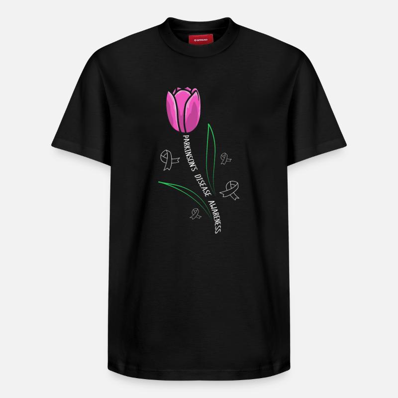 Maladie de Parkinson - T-shirt unisexe décontracté en coton Supima – de SPREAD - noir
