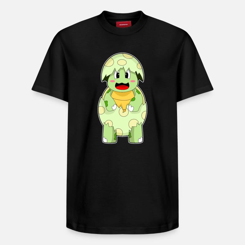 Turtle Eggshell - Relaxed Unisex Supima Cotton T-Shirt – by SPREAD - black