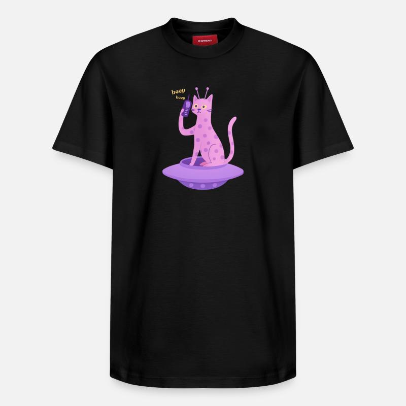 SOFTIE #1 - Relaxed Unisex Supima Cotton T-Shirt – by SPREAD - black