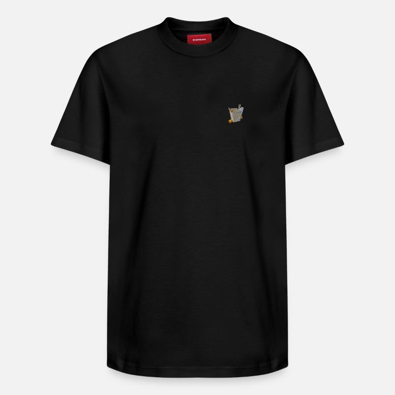 Foodbox asiatique - T-shirt unisexe décontracté en coton Supima – de SPREAD - noir