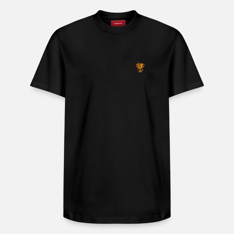 Coupe - T-shirt unisexe décontracté en coton Supima – de SPREAD - noir