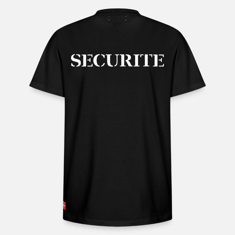 security - Relaxed Unisex Supima Cotton T-Shirt – by SPREAD - black