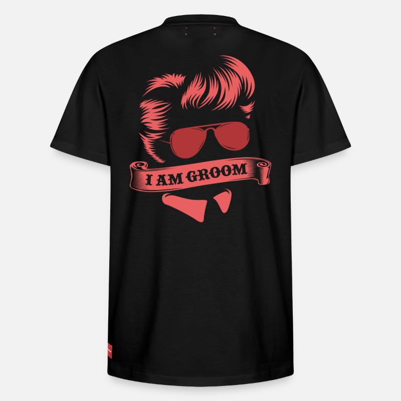 Junggesellenabschied - Relaxed Unisex Supima Cotton T-Shirt – von SPREAD - Schwarz