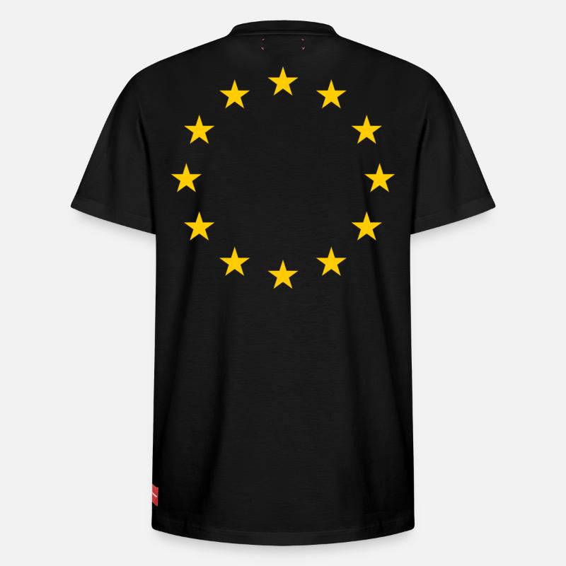 L’Europe - T-shirt unisexe décontracté en coton Supima – de SPREAD - noir