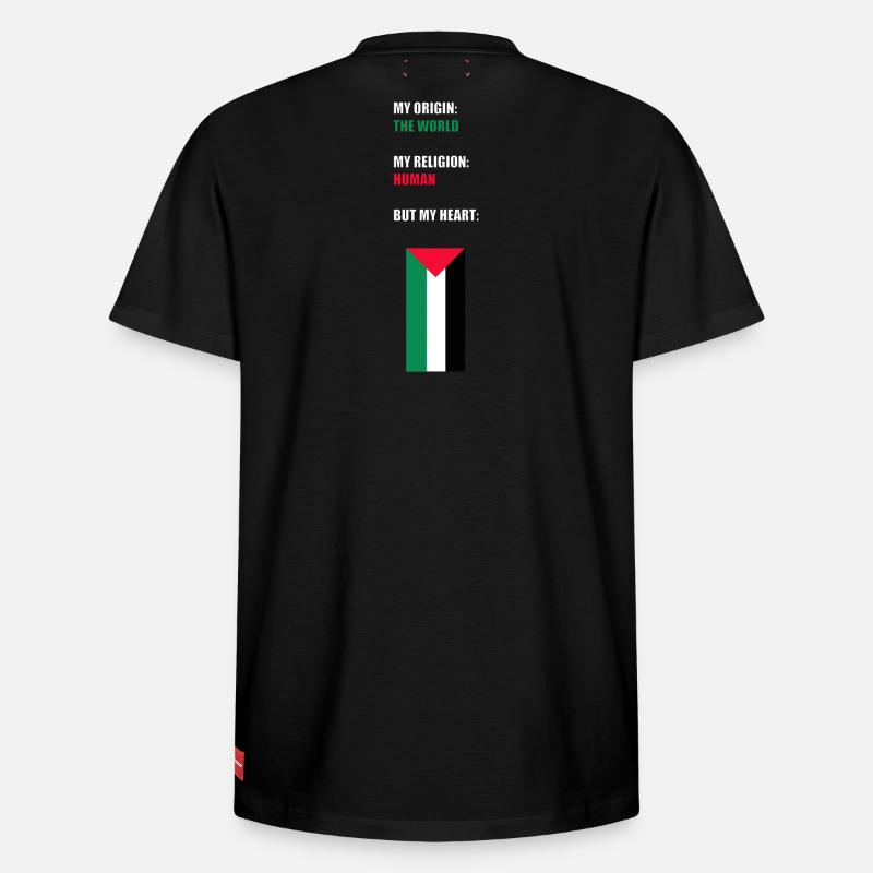 TERRIEN - T-shirt unisexe décontracté en coton Supima – de SPREAD - noir