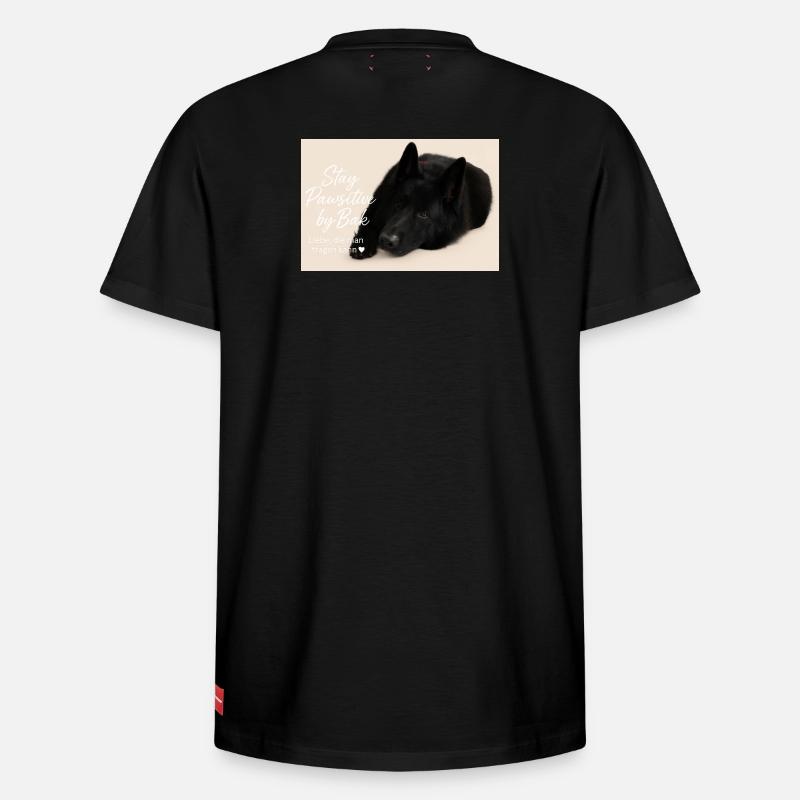 Bak - T-shirt unisexe décontracté en coton Supima – de SPREAD - noir