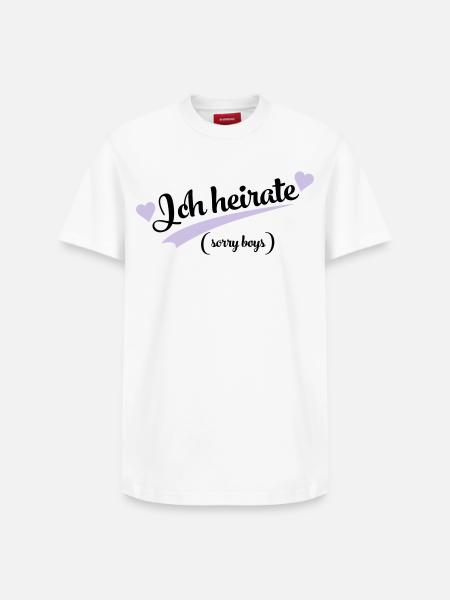 lustiger spruch - Relaxed Unisex Supima Cotton T-Shirt – von SPREAD - Weiß