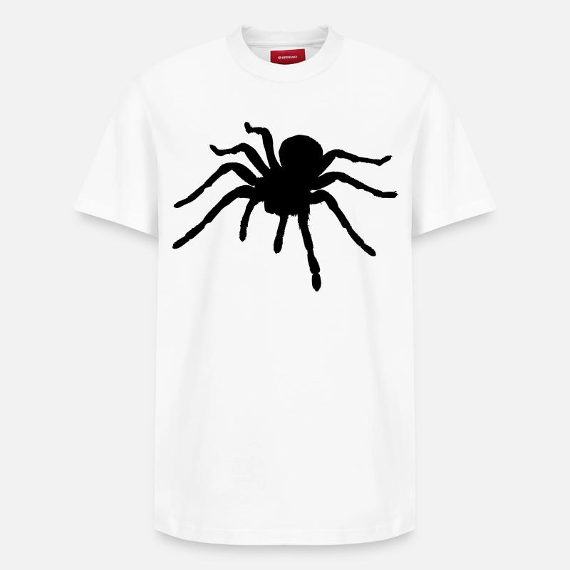 Spiders rampants - T-shirt unisexe décontracté en coton Supima – de SPREAD - blanc